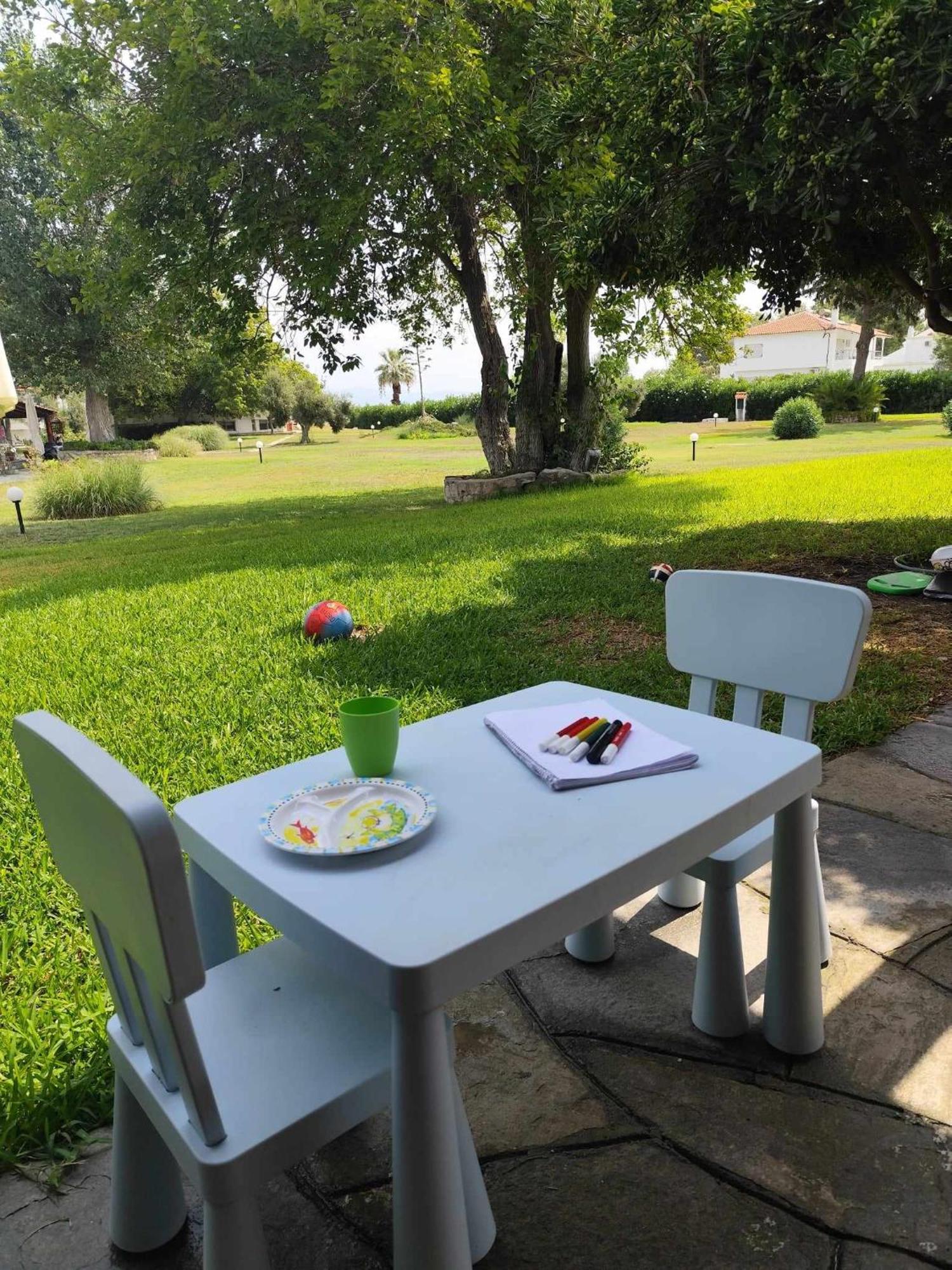 Andromeda Shell House Villa Pefkochori Exterior photo