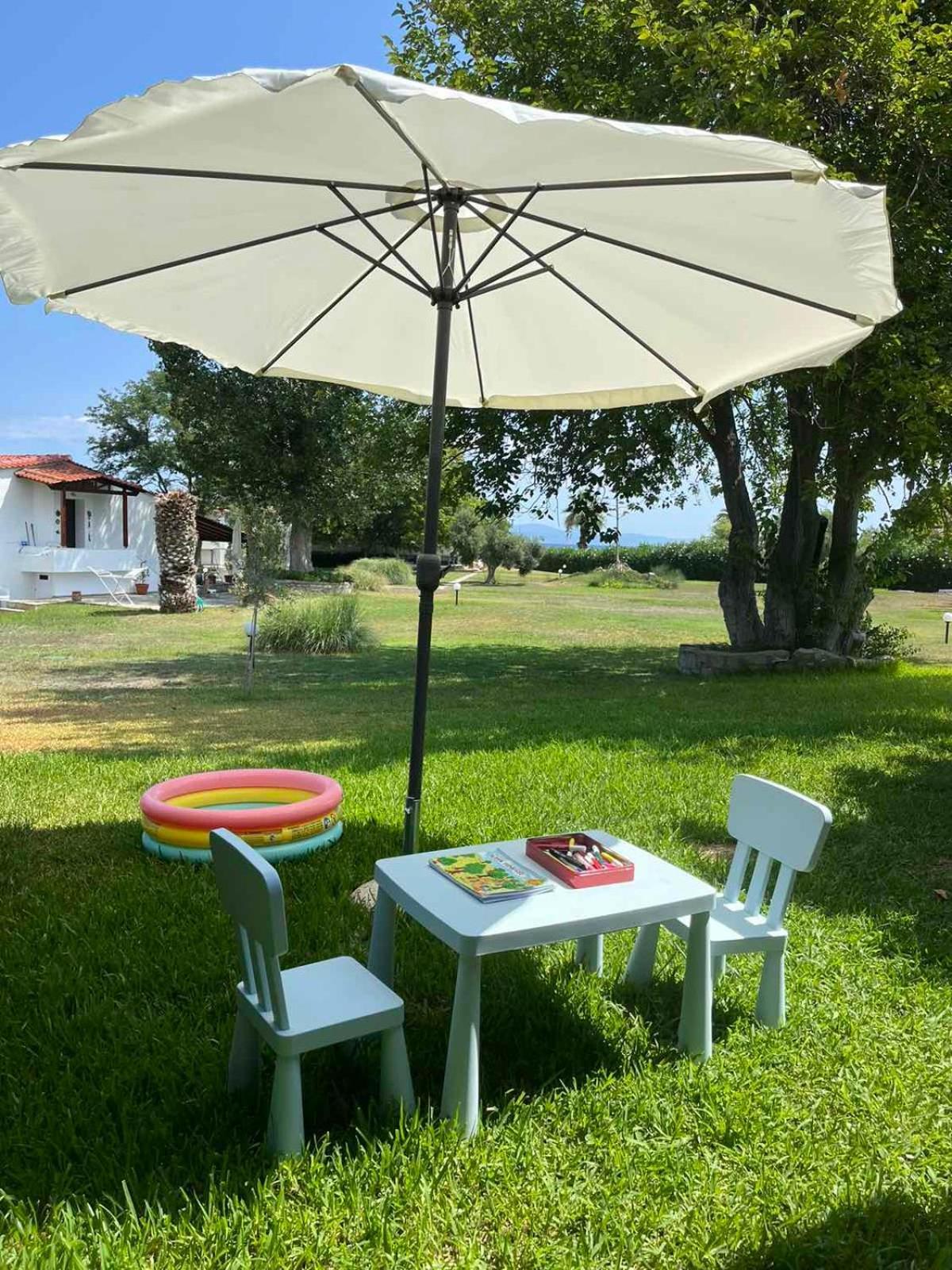 Andromeda Shell House Villa Pefkochori Exterior photo